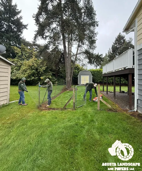 Terrace Fencing & Retaining Wall